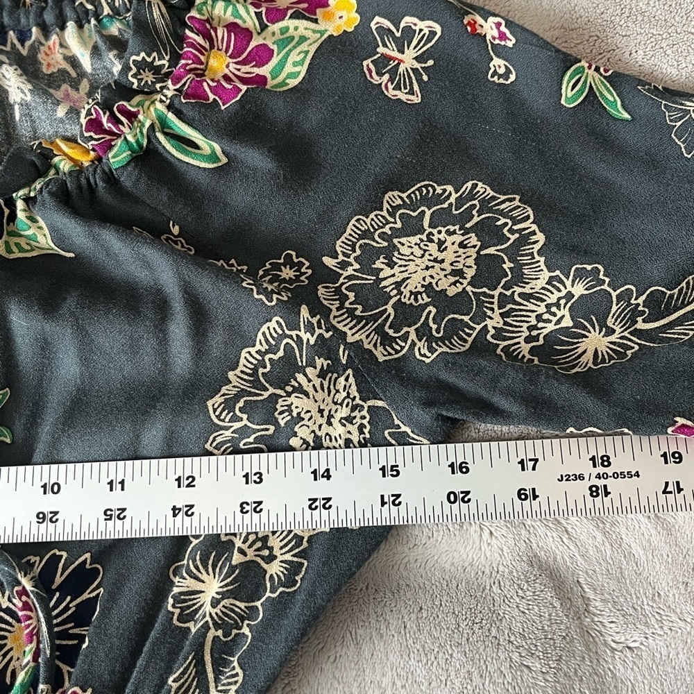 Cleobella Hadley Floral Smocked Mini Dress Boho Feminine Romantic Size XS - Picture 11 of 14